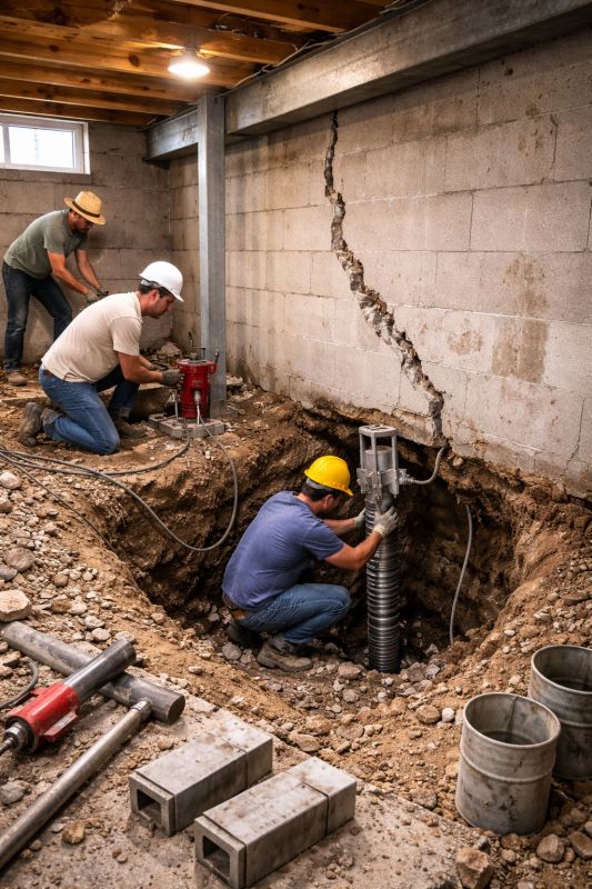 Structural Underpinning in Sarasota, FL