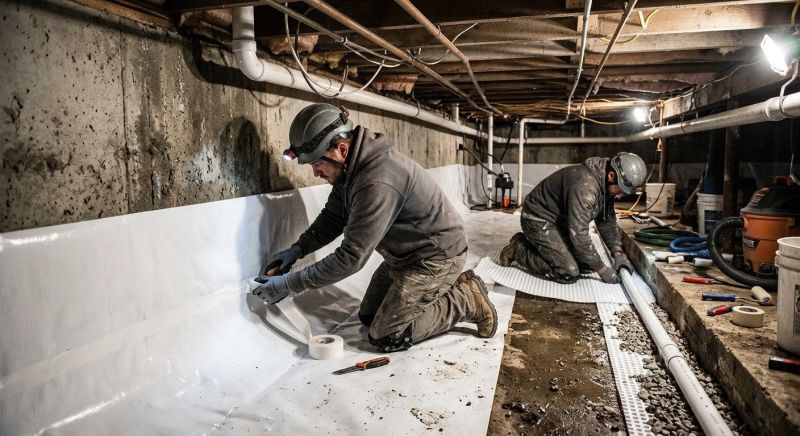 Basement Waterproofing in Fort Collins, CO